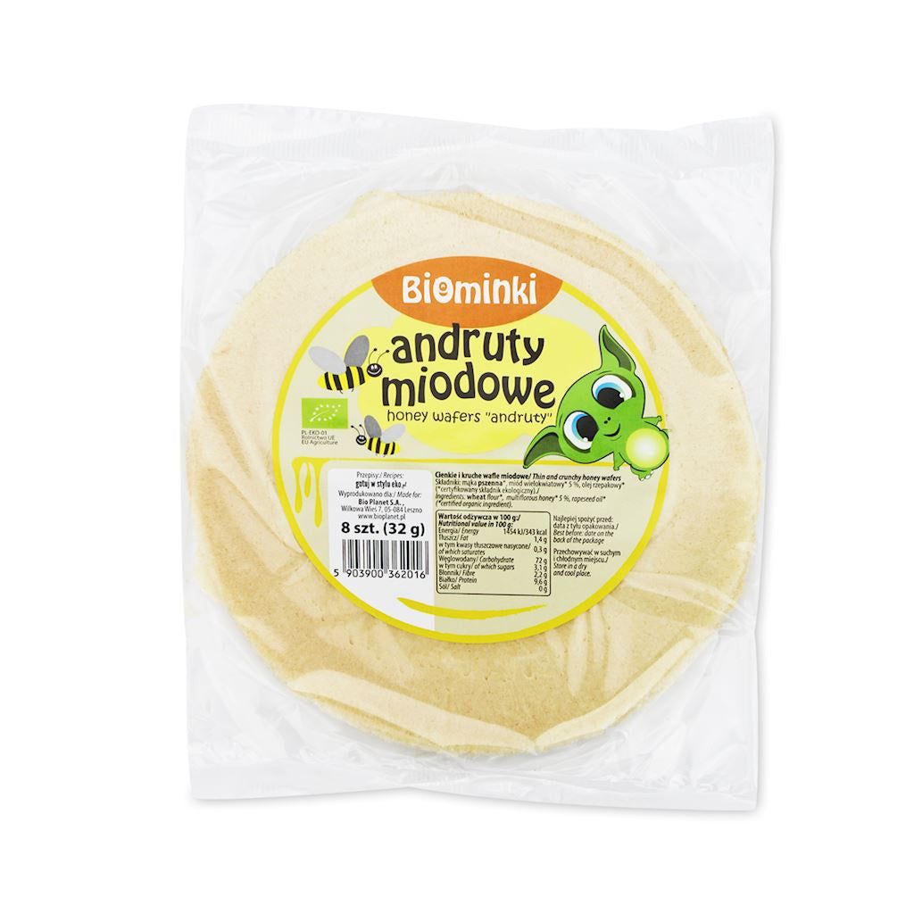 Andruty Miodowe BIO (8 Szt.) (11 szt x 32 g)