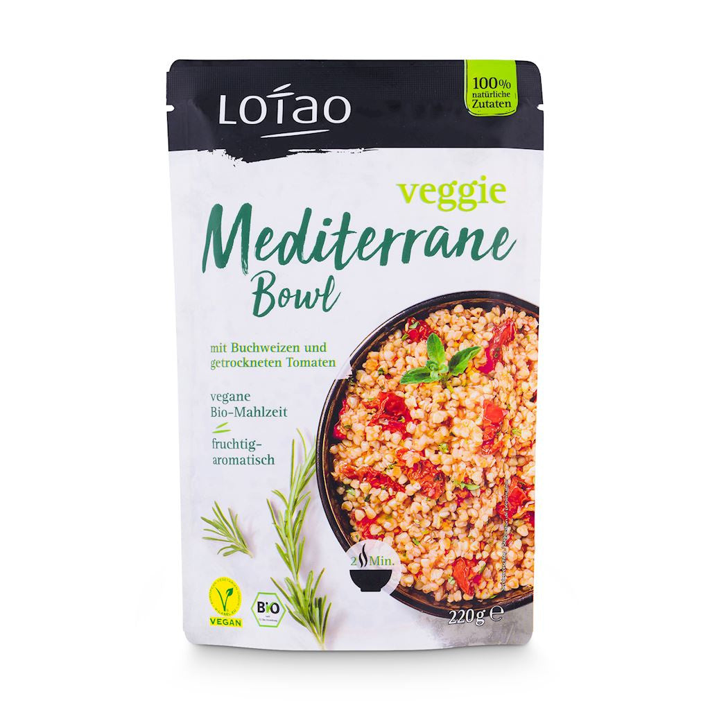 Bowl Śródziemnomorski Wegański BIO 220 g