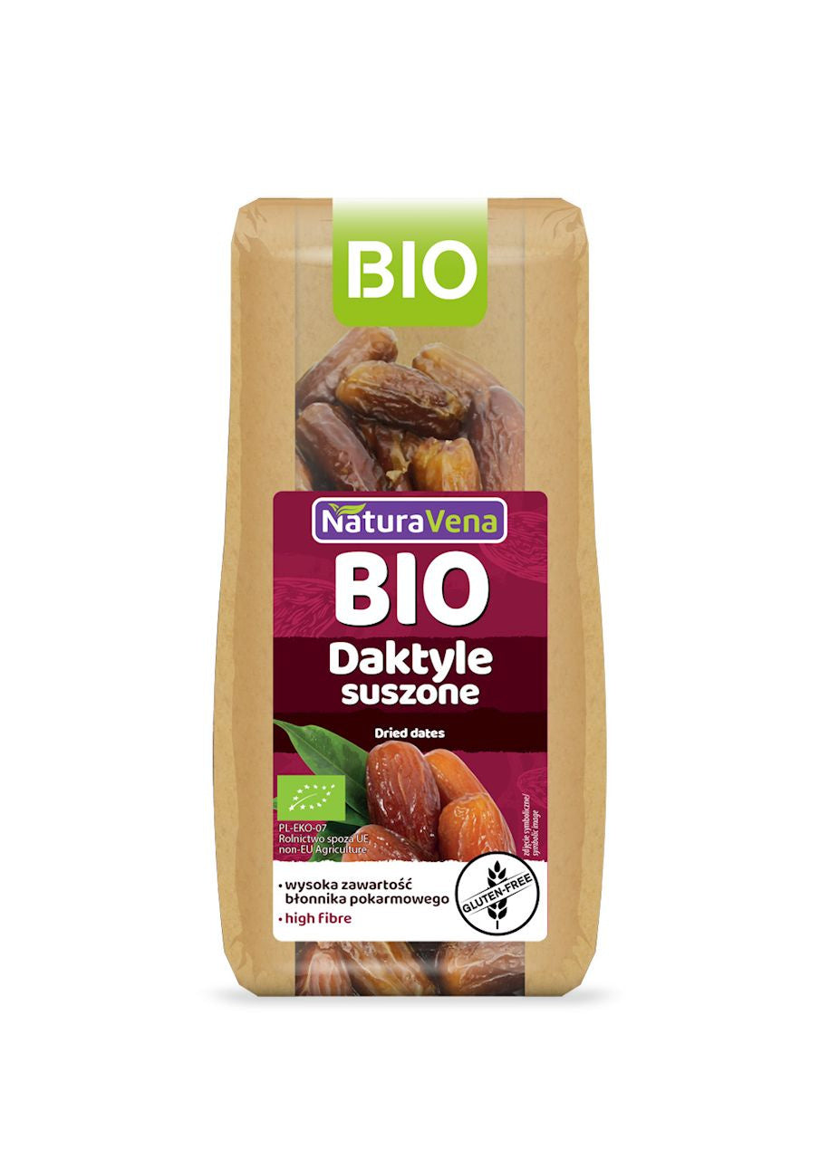 Daktyle Suszone Bezglutenowe BIO (8 szt x 150 g)