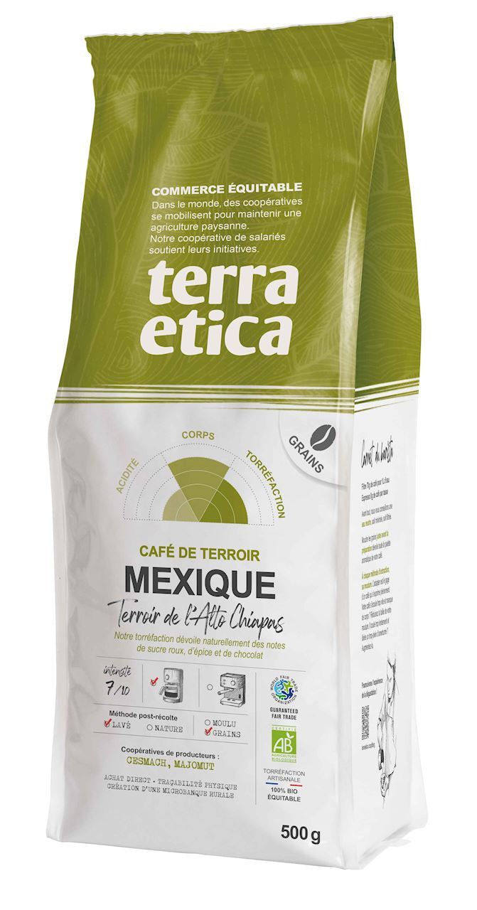 Kawa Ziarnista Arabica 100 % Meksyk BIO 500 g