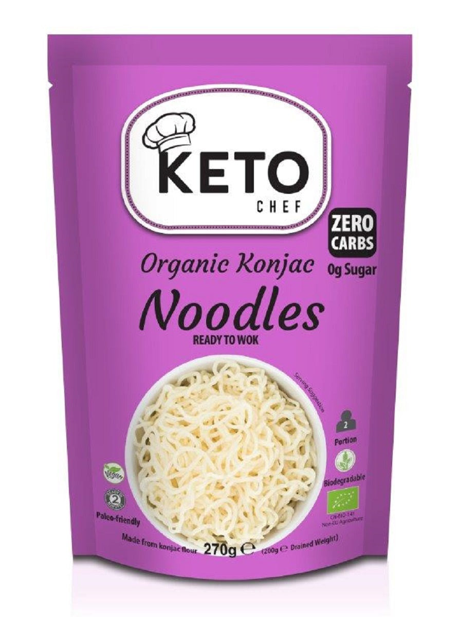 Makaron (Konjac) Gotowy Na Woka Bezglutenowy BIO 270 g () (5 szt x 200 g)
