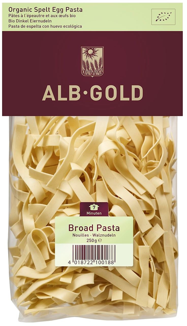 Makaron (Orkiszowy Jajeczny) Wstążki BIO - Alb (3 szt x 250 g)