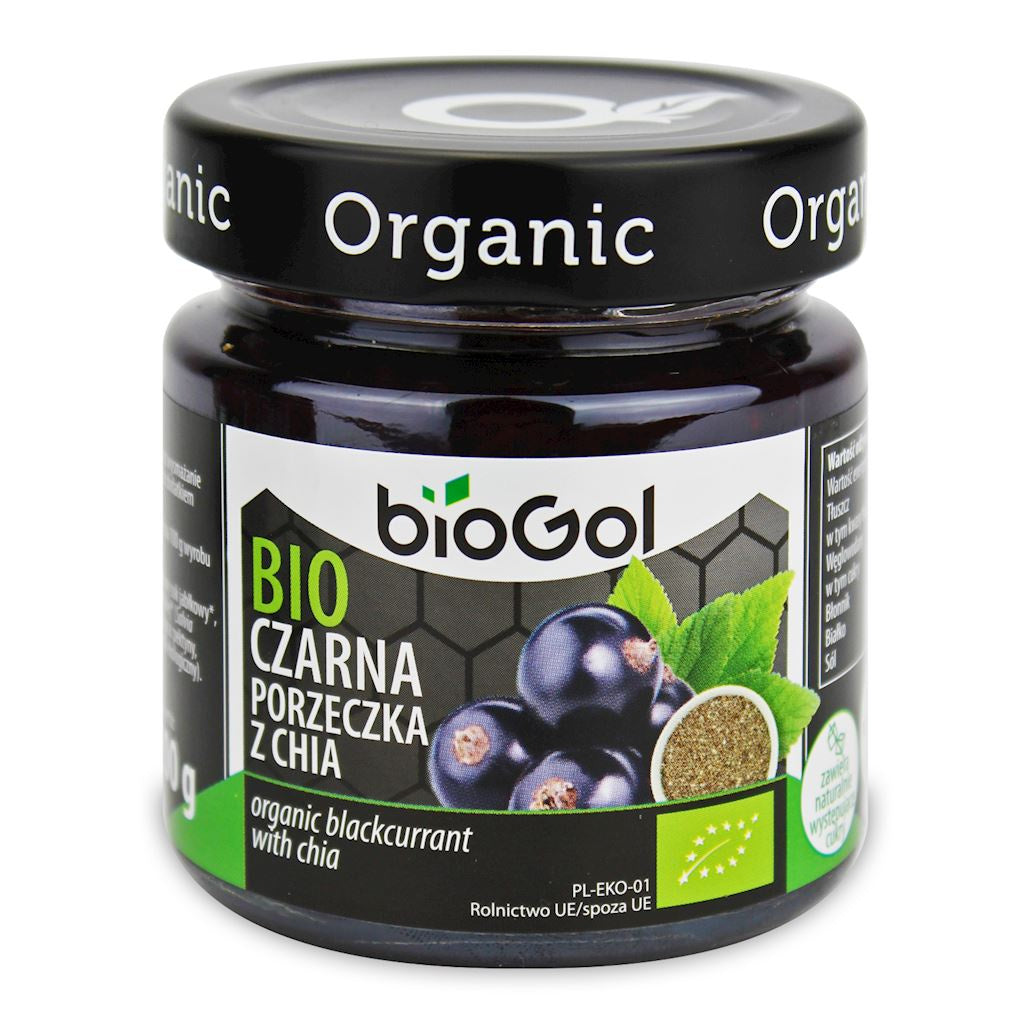 Mus Czarna Porzeczka z Chia BIO (2 szt x 200 g)