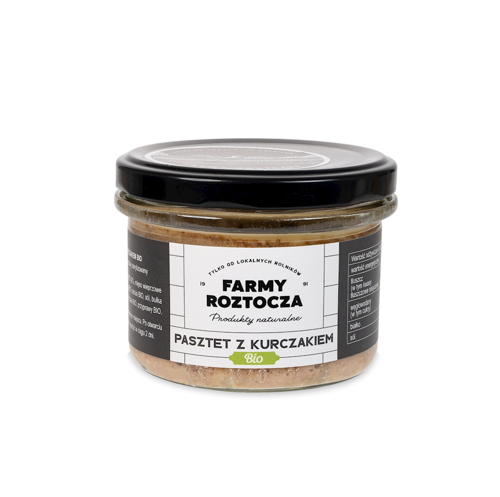 Pasztet Drobiowo - Wieprzowy BIO (Słoik) (2 szt x 180 g)