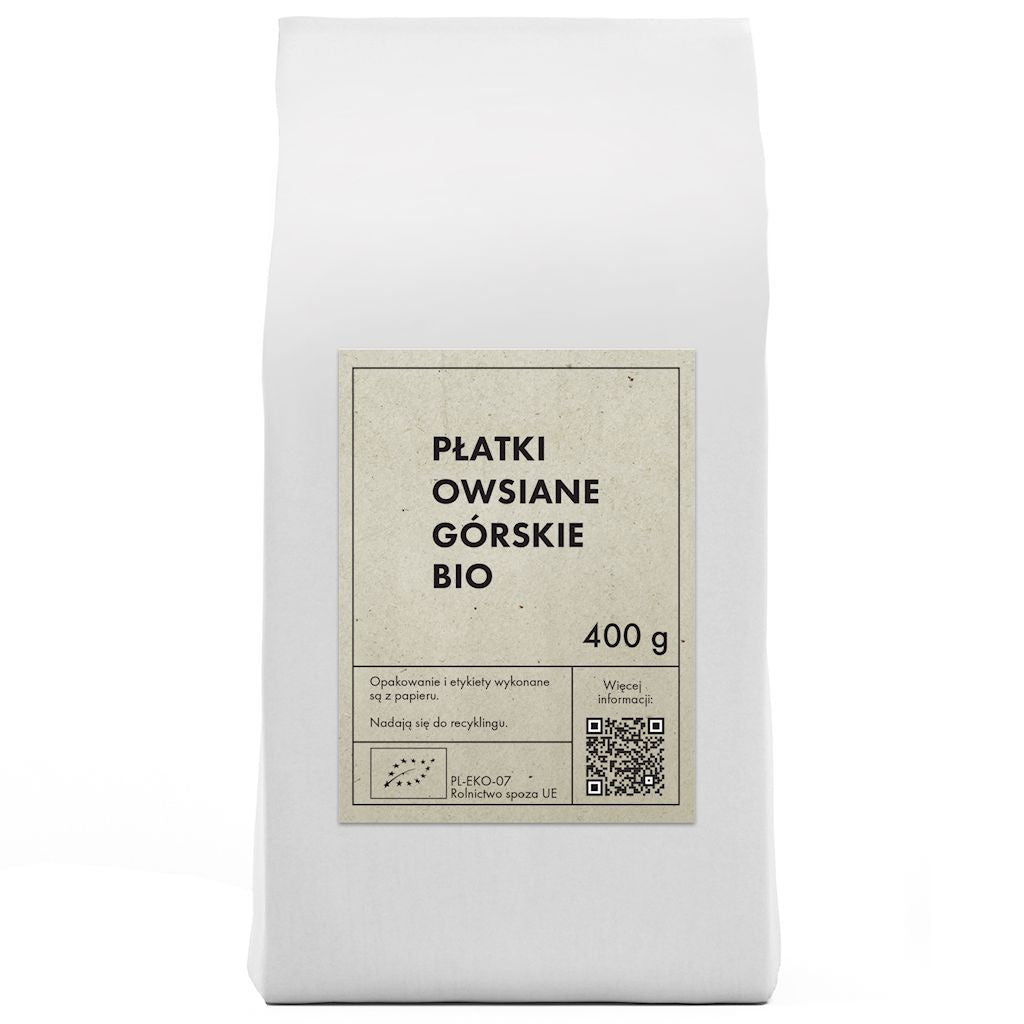 Płatki Owsiane Górskie BIO (4 szt x 400 g)