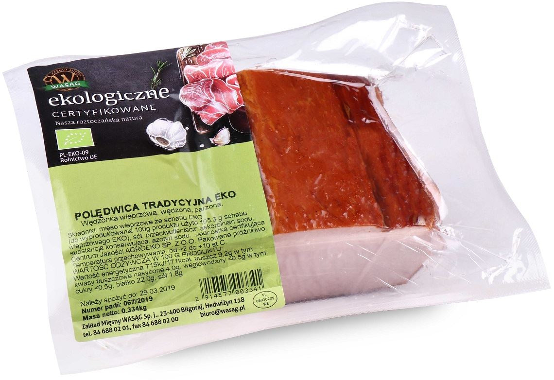 Polędwica Tradycyjna BIO (Około 1,20 kg) (1,2 szt x 1 kg)