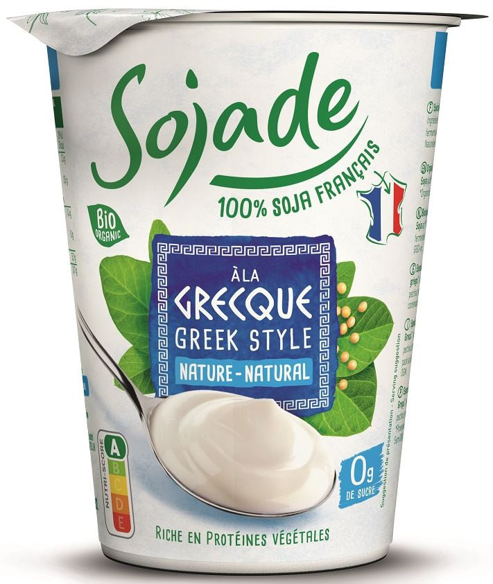 Produkt Sojowy Naturalny Typu Greckiego Bez Cukru Bezglutenowy BIO (2 szt x 400 g)
