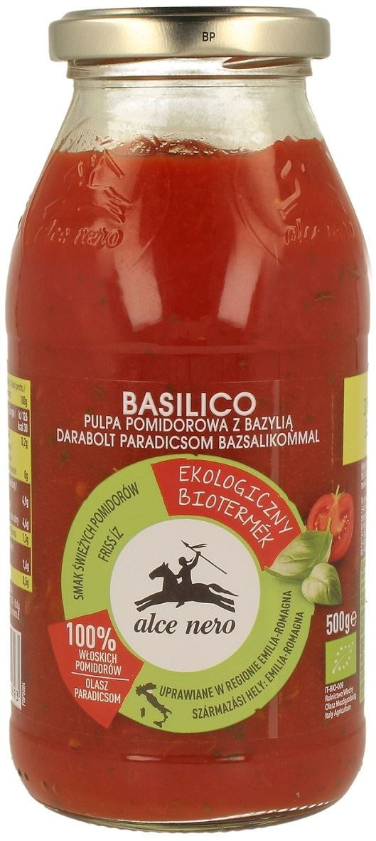 Pulpa Pomidorowa z Bazylią BIO (2 szt x 500 g)