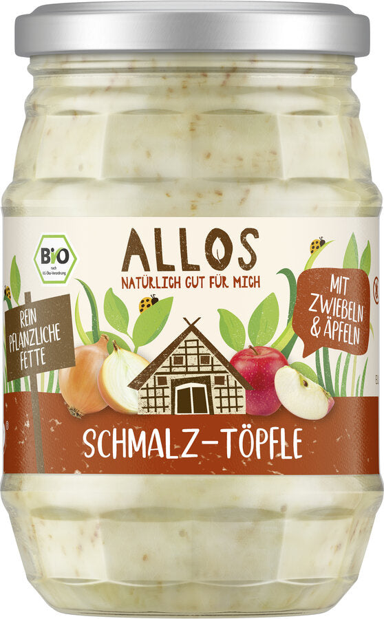 Smalczyk Wegański z Cebulą i Jabłkiem Bezglutenowy BIO (2 szt x 250 g)