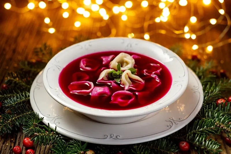 Uszka wigilijne z kapustą i borowikami (450 g)