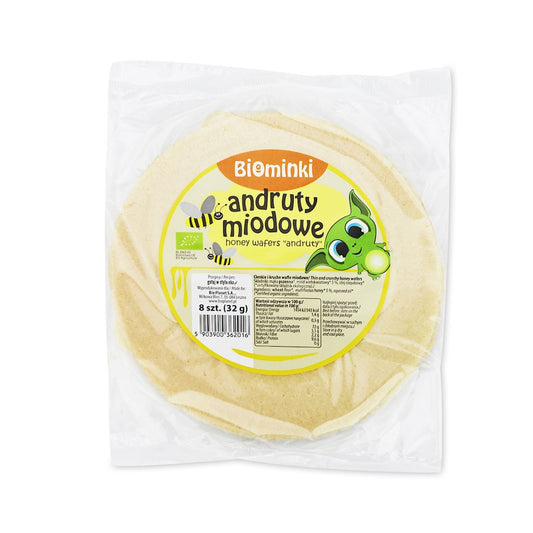 Andruty Miodowe BIO  (8 Szt.) (11 szt x 32 g)