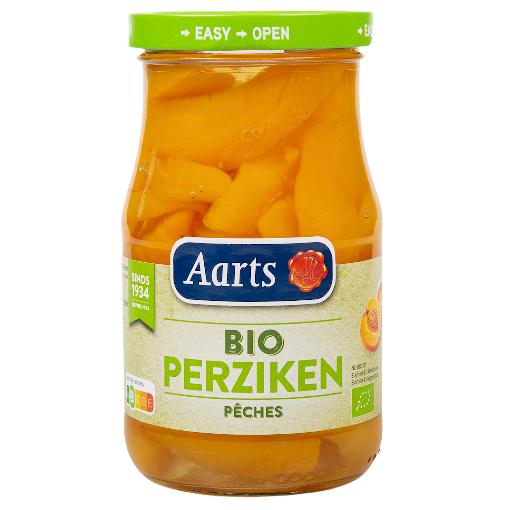 Brzoskwinie Plastry w Lekkim Syropie BIO 350 g () (Słoik) (2 szt x 190 g)