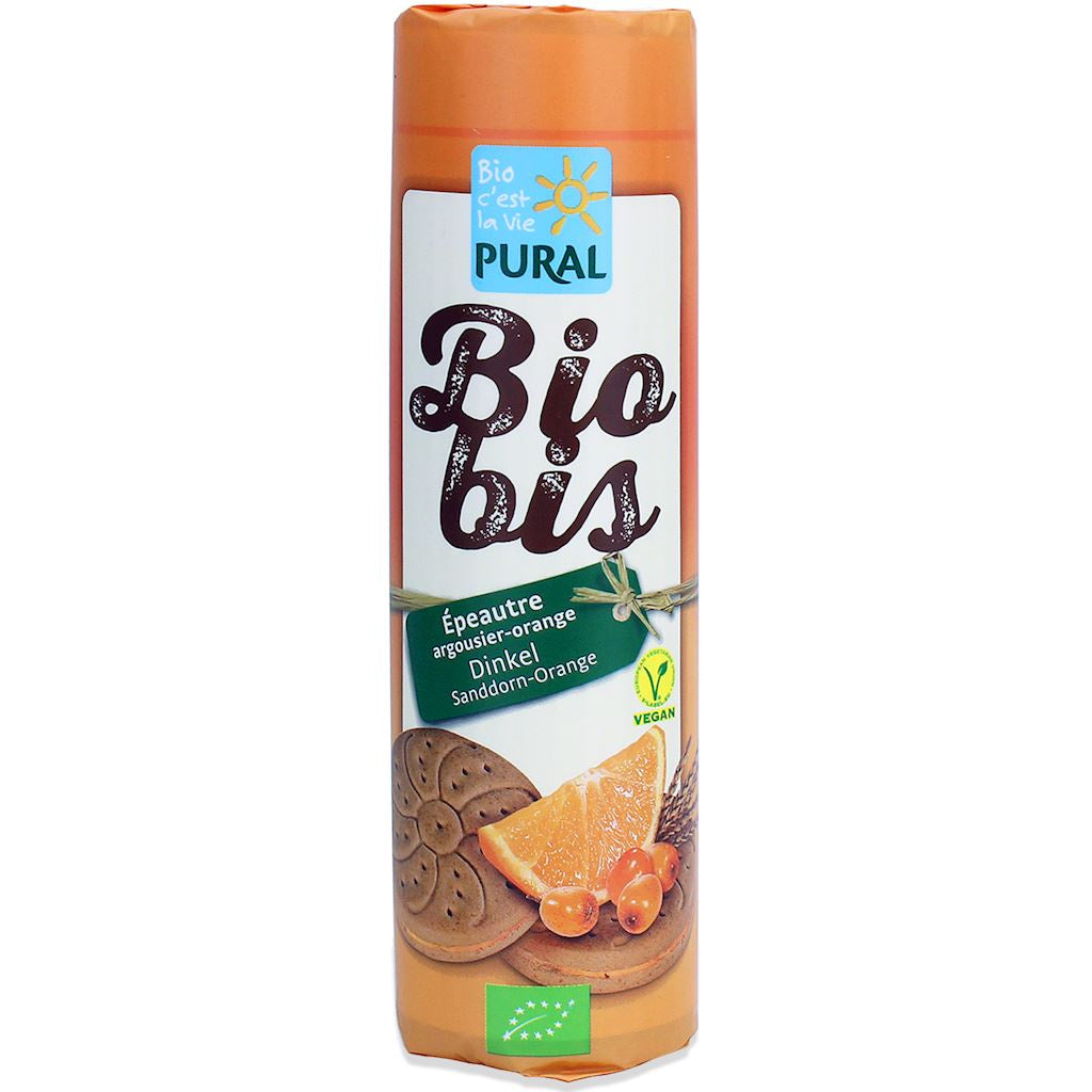 Ciastka Markizy Orkiszowe z Kremem Rokitnik - Pomarańcza BIO (2 szt x 300 g)