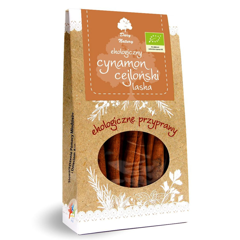 Cynamon Cejloński Laska BIO (2 szt x 30 g)