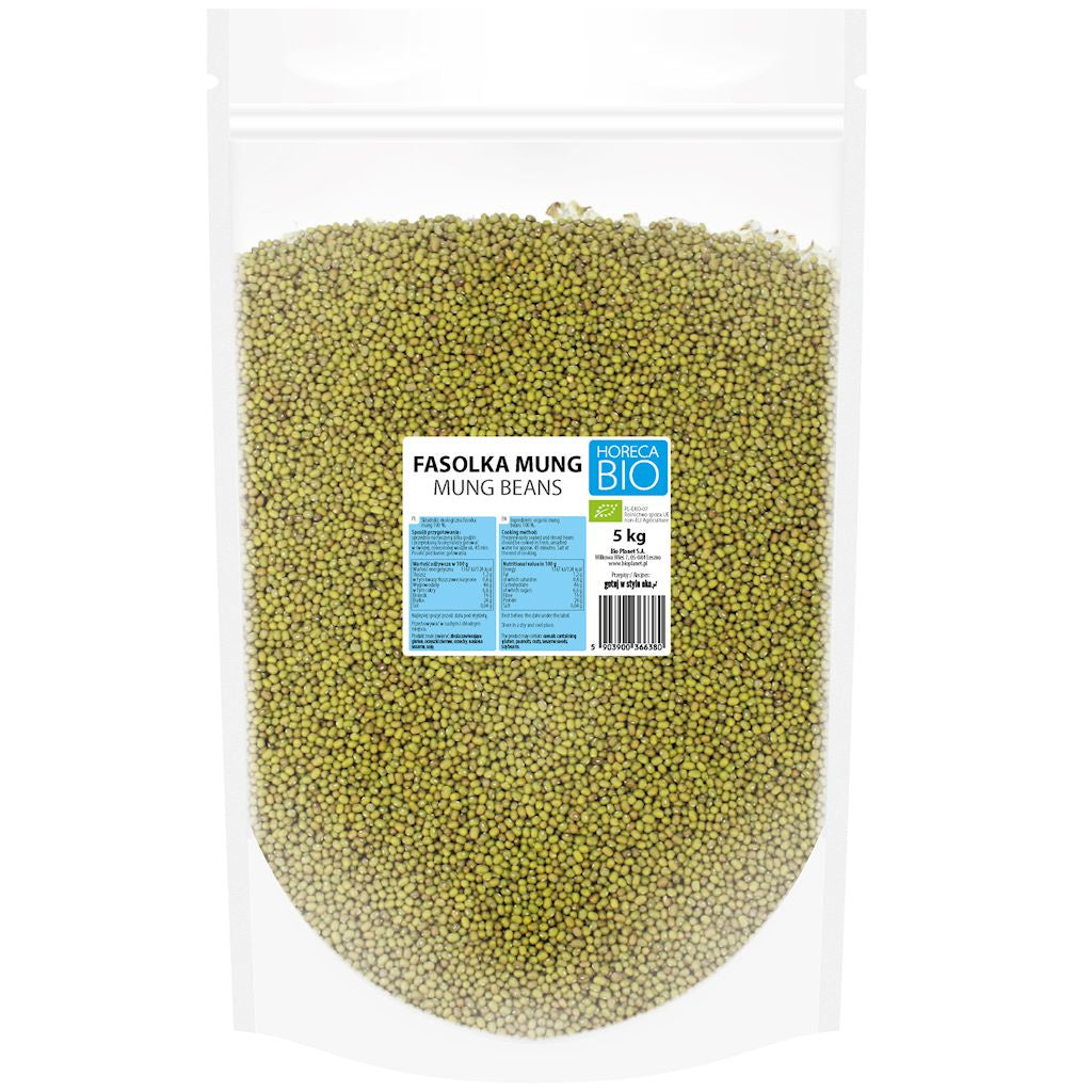 Fasolka Mung BIO 5 kg