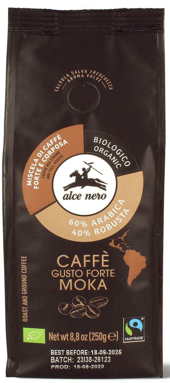 Kawa Mielona Arabica/Robusta Strong Fair Trade BIO 250 g