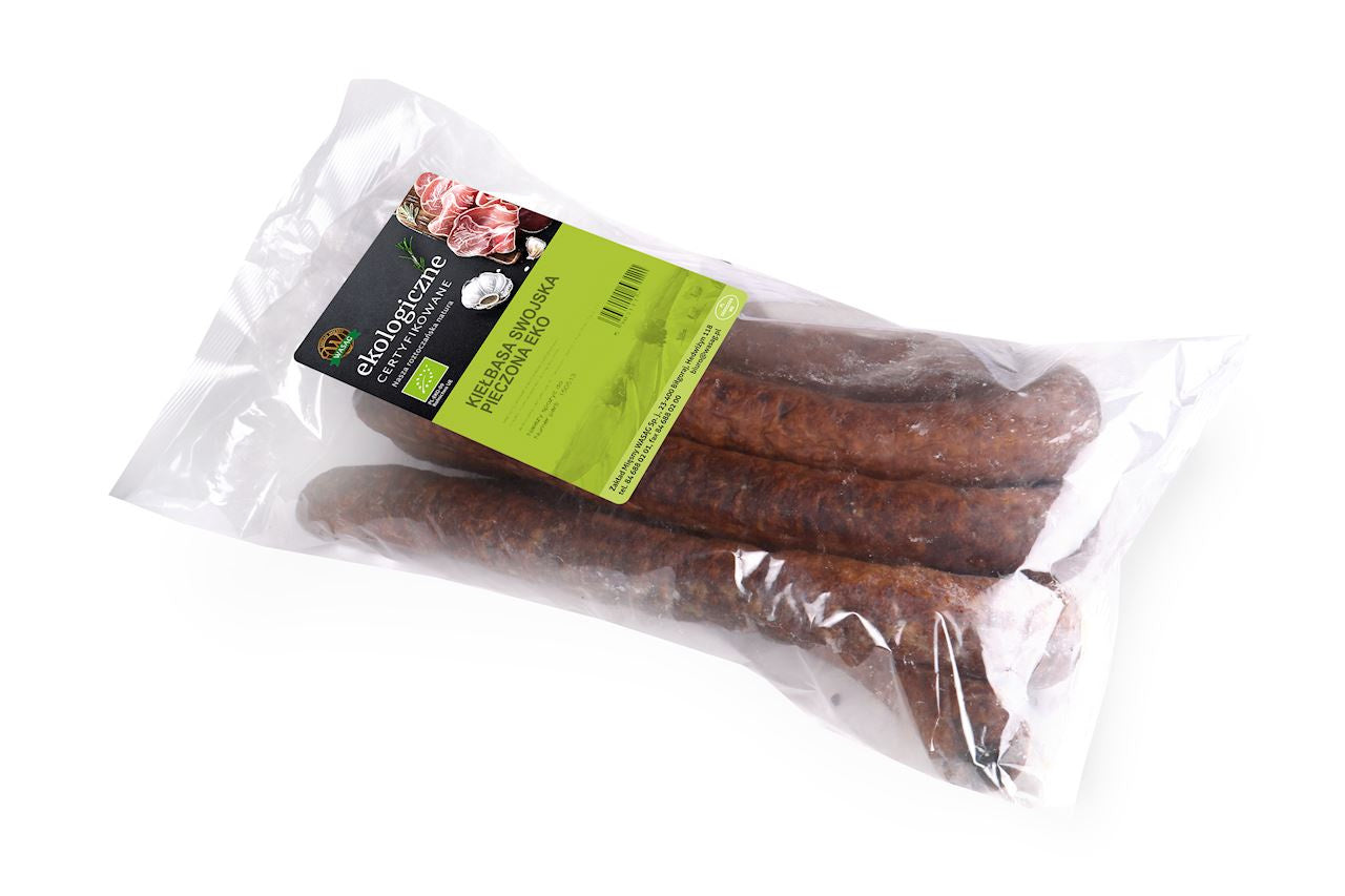 Kiełbasa Swojska Pieczona BIO (Około 1,00 kg)