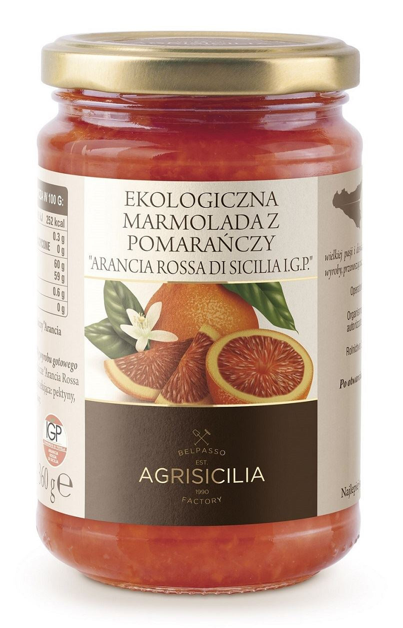 Marmolada z Czerwonych Pomarańczy BIO (2 szt x 360 g)