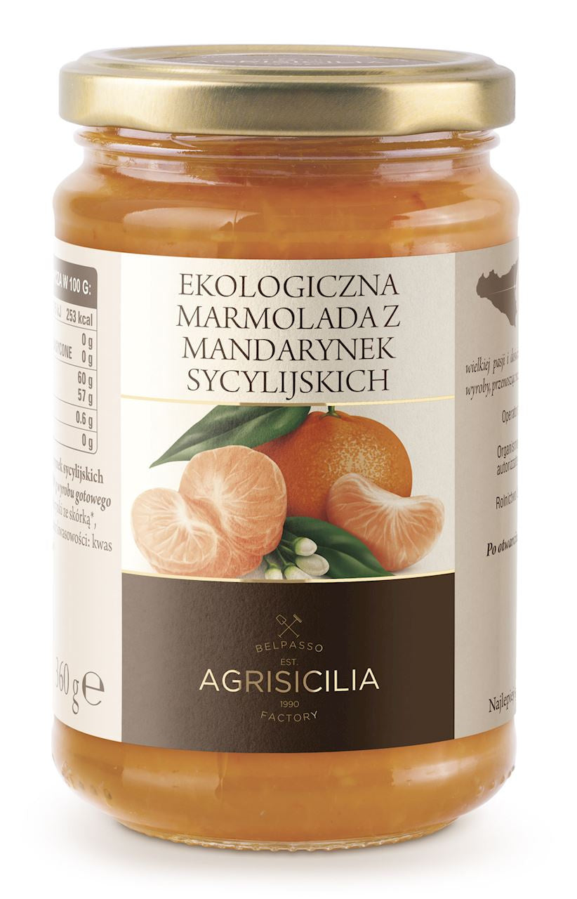 Marmolada z Mandarynek Sycylijskich BIO (2 szt x 360 g)