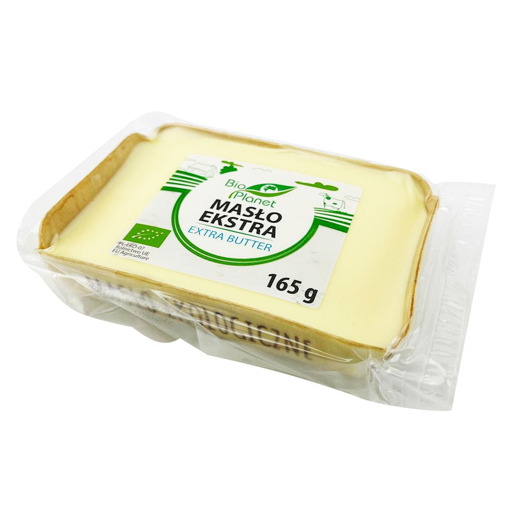 Masło Ekstra (82 % Tłuszczu) BIO 165 g