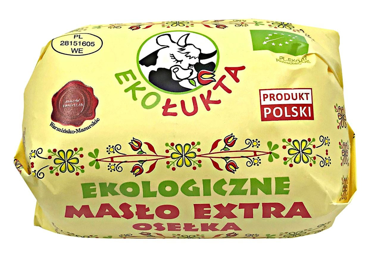 Masło Ekstra Osełka (82 % Tłuszczu)  BIO (2 szt x 200 g)