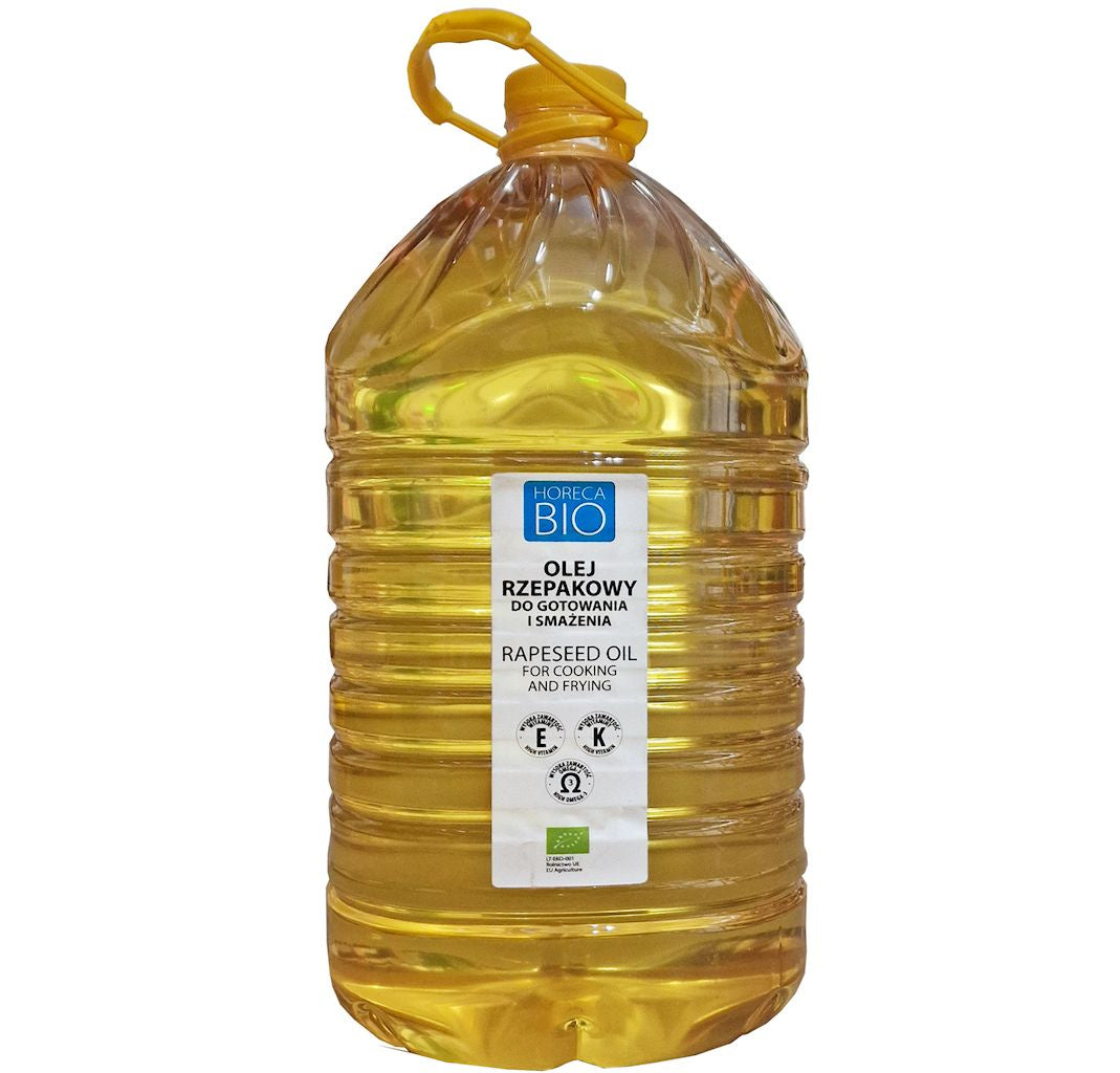 Olej Rzepakowy Do Gotowania i Smażenia BIO 10 l