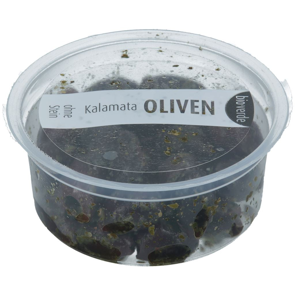 Oliwki Czarne Kalamata Bez Pestek z Ziołami BIO  - Bio (2 szt x 80 g)