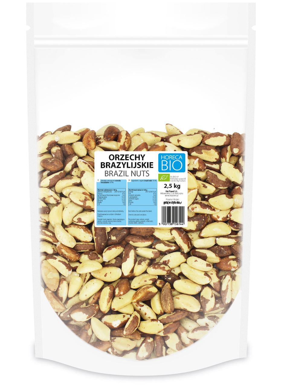 Orzechy Brazylijskie BIO 2,5 kg