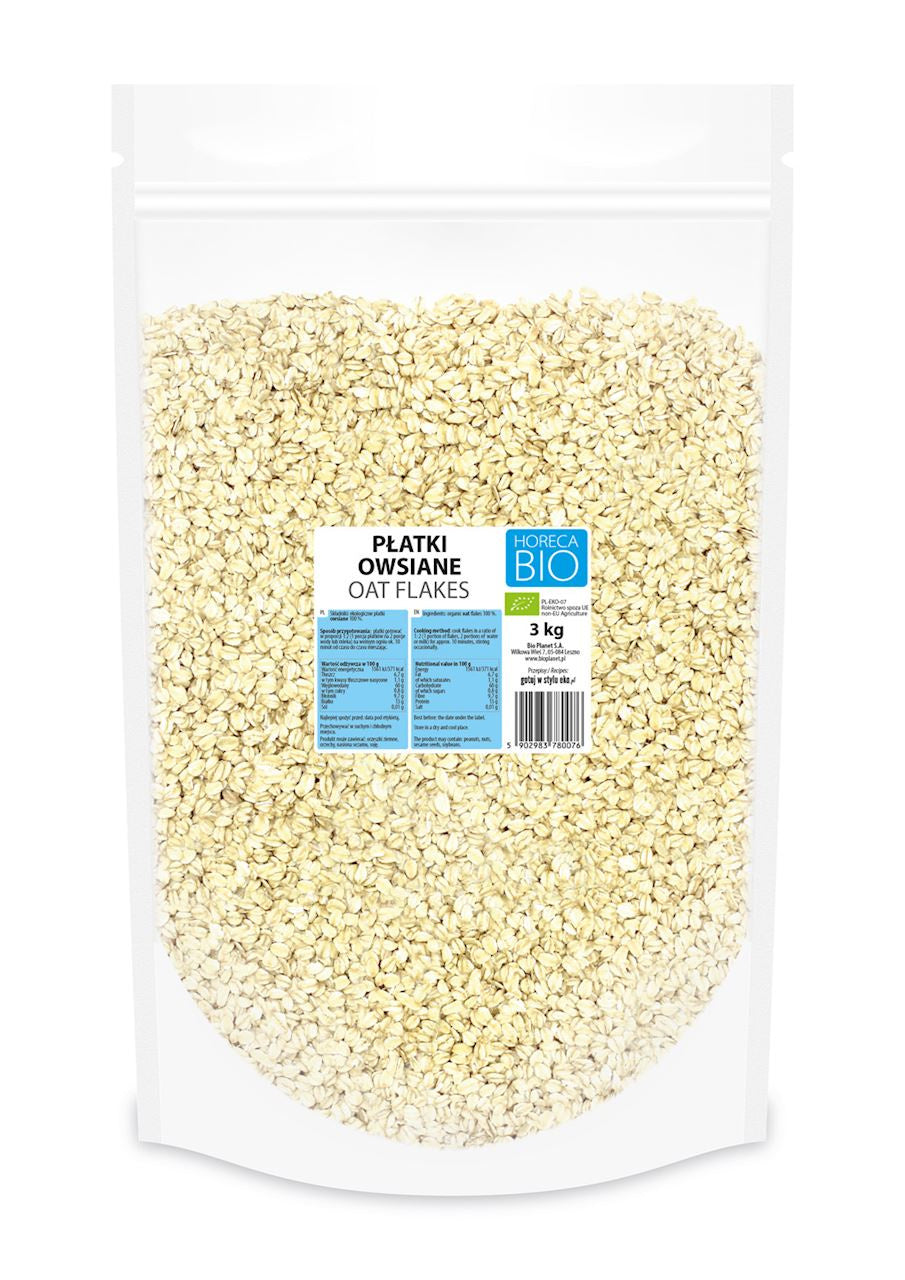 Płatki Owsiane BIO 3 kg