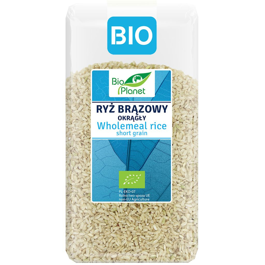 Ryż Brązowy Okrągły BIO (3 szt x 500 g)