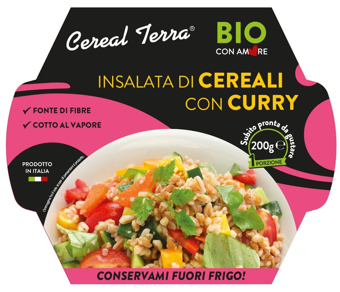Sałatka Zbożowa z Warzywami i Curry BIO (2 szt x 200 g)