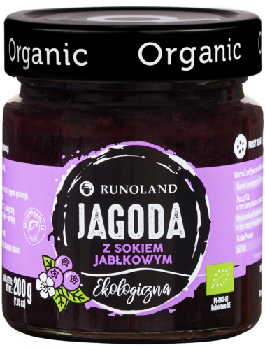 Słodka Przekąska Jagoda BIO (2 szt x 200 g)