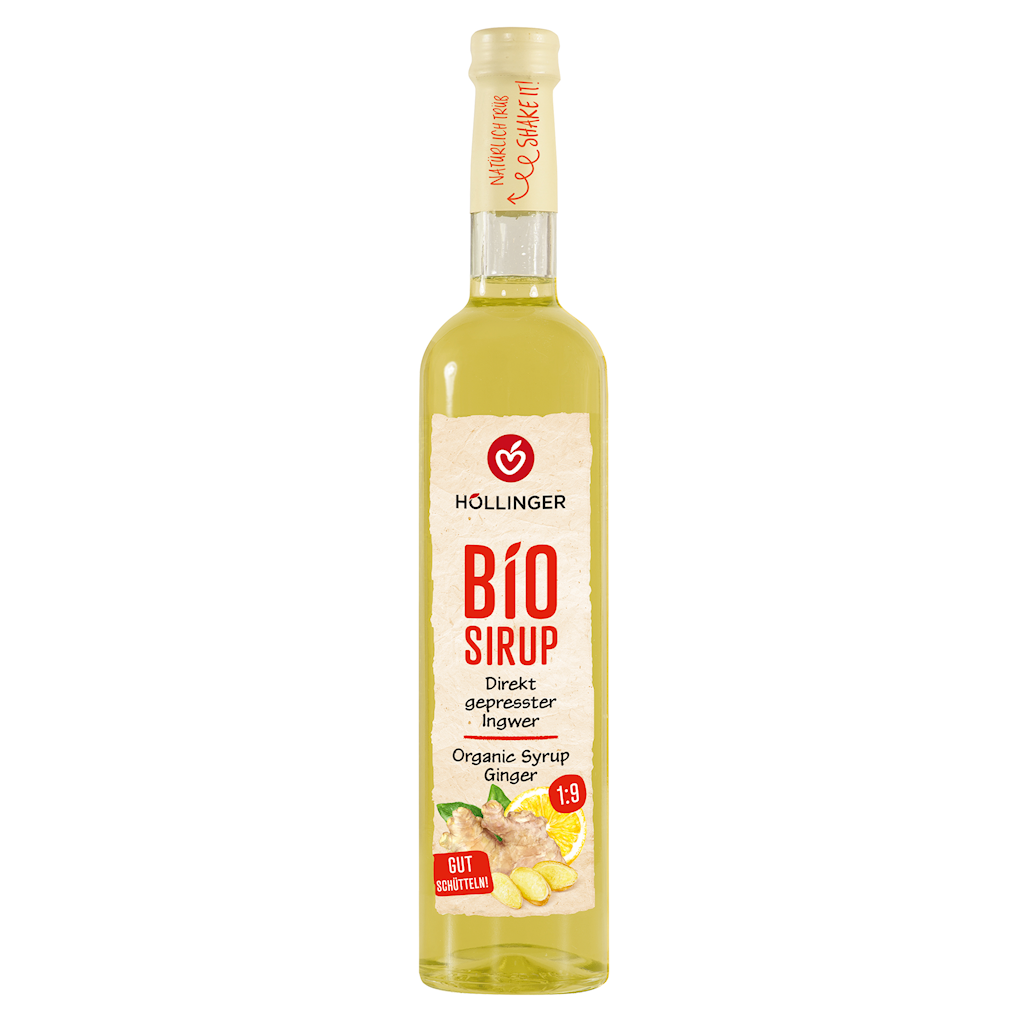 Syrop Imbirowo - Cytrynowy BIO 500 ml