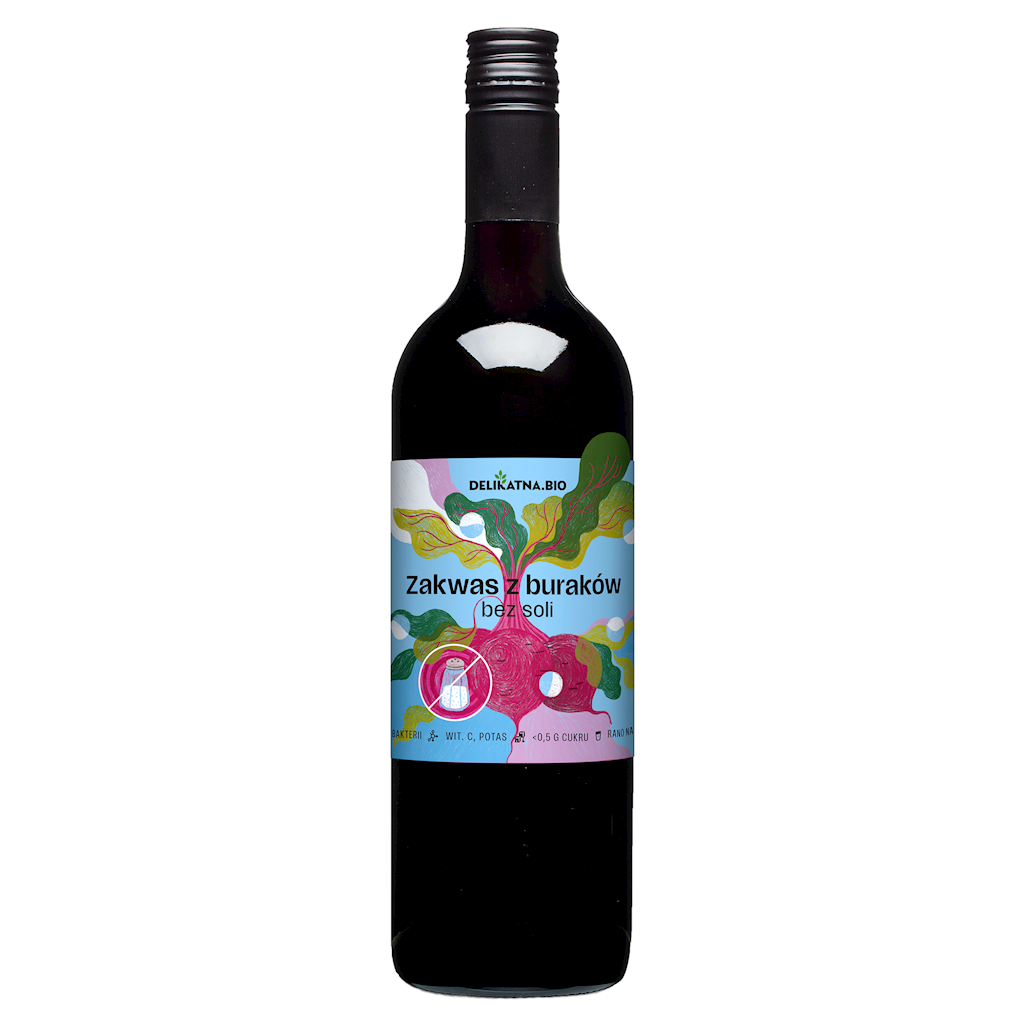 Zakwas z Buraków Bez Soli BIO 750 ml